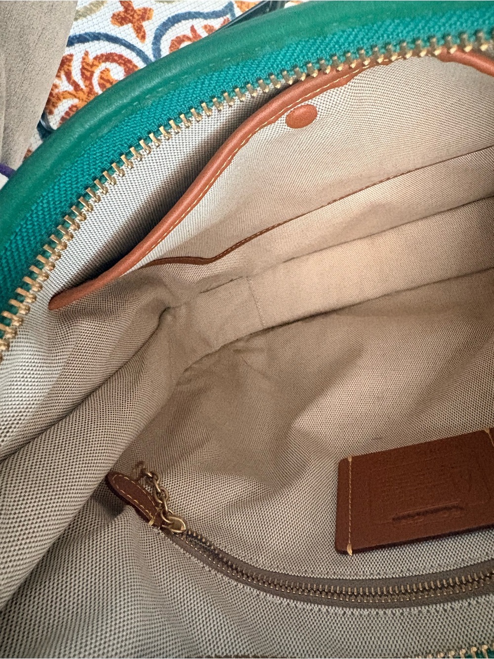 Coach Ergo Bag Green - Picture 15 of 16